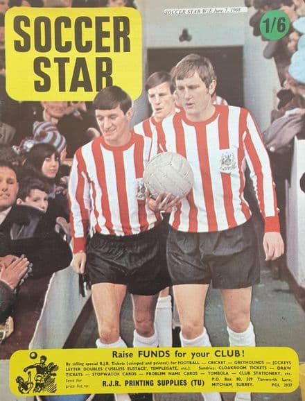 Soccer Star VOL 16 NO 38 (1968, Jun 7th)