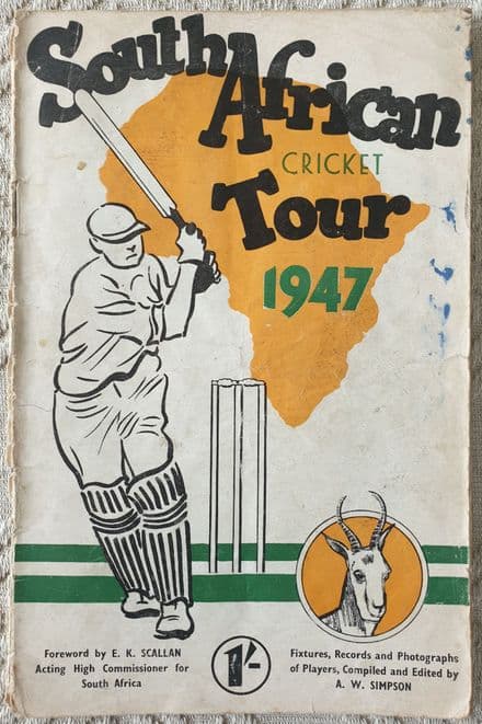 South African Cricket Tour 1947