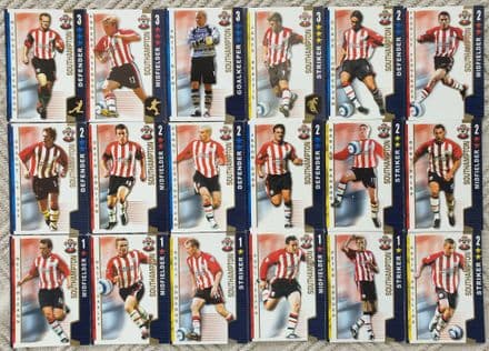 Southampton, 18 Cards (2004-05)