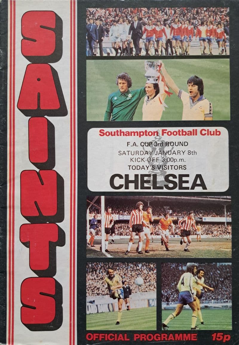 Southampton v Chelsea, FA Cup (1977, Jan 8th)