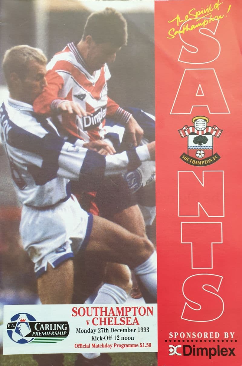 Southampton v Chelsea, Prem (1993, Dec 27th)