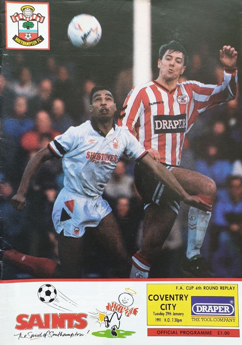 Southampton v Coventry, FA Cup (1991, Jan 29th)