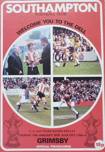Southampton v Grimsby, FA Cup (1978, Jan 10th)