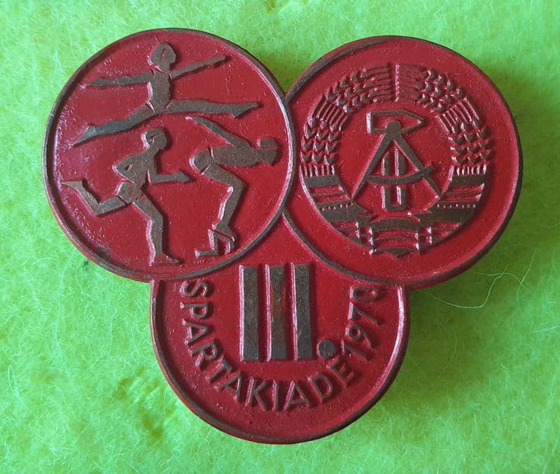 Spartakiade 1970 Enamel Pin Badge