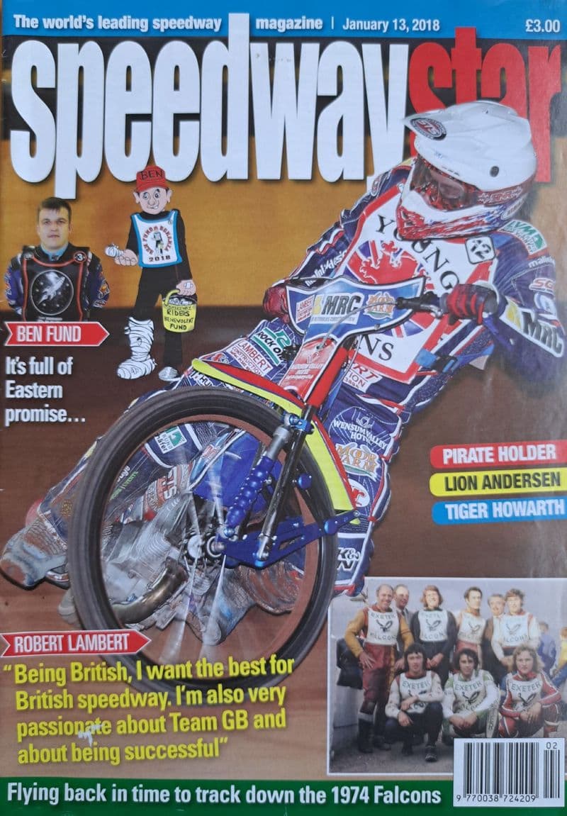 Speedway Star Vol 66 No 45 (2018, Jan 13th)