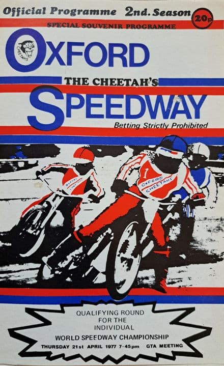 Speedway World Championship Qualifier (1977, Apr 21st)