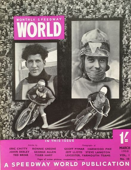 Speedway World Vol 1 No 10 (1950, Mar)