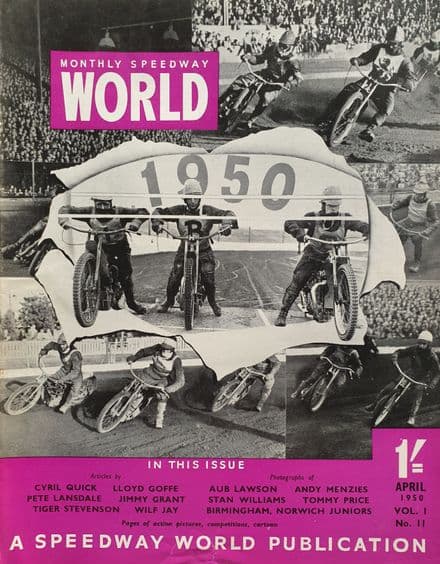 Speedway World Vol 1 No 11 (1950, Apr)