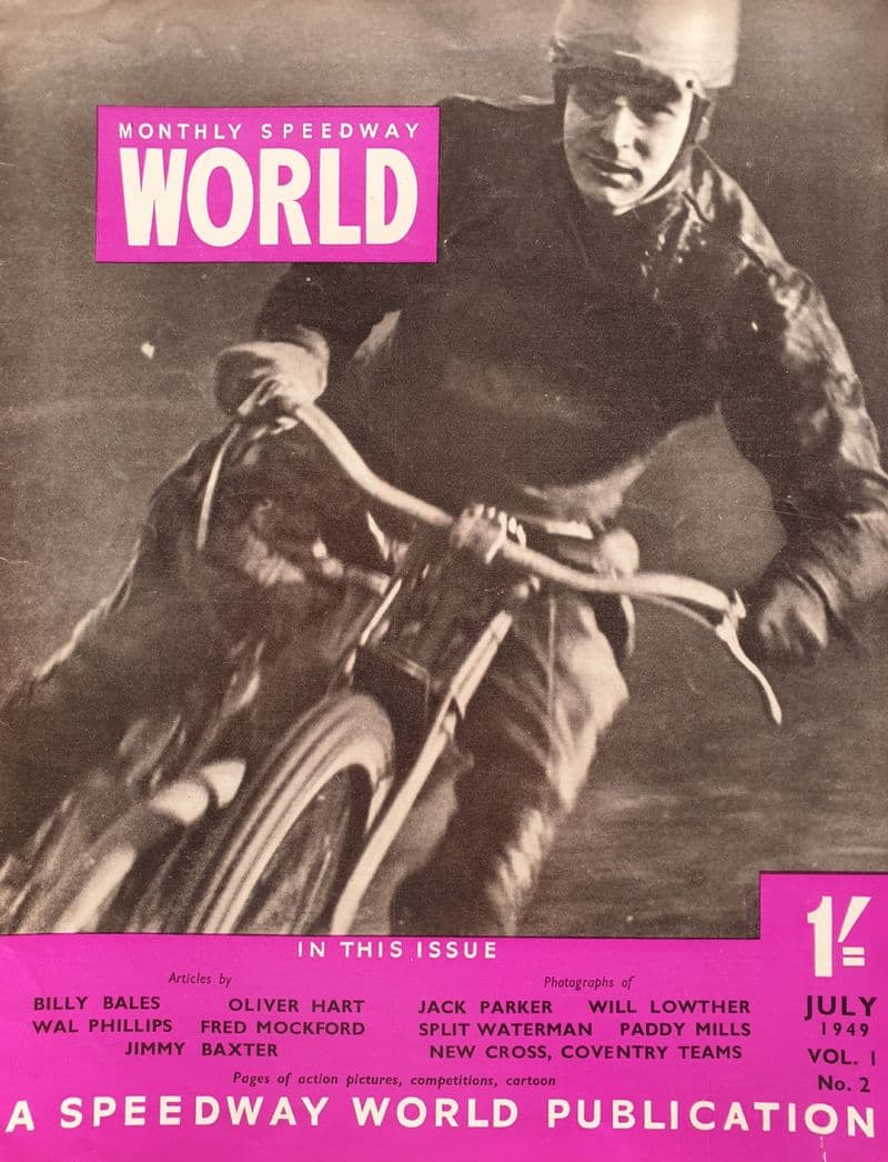 Speedway World Vol 1 No 2 (1949, Jul)