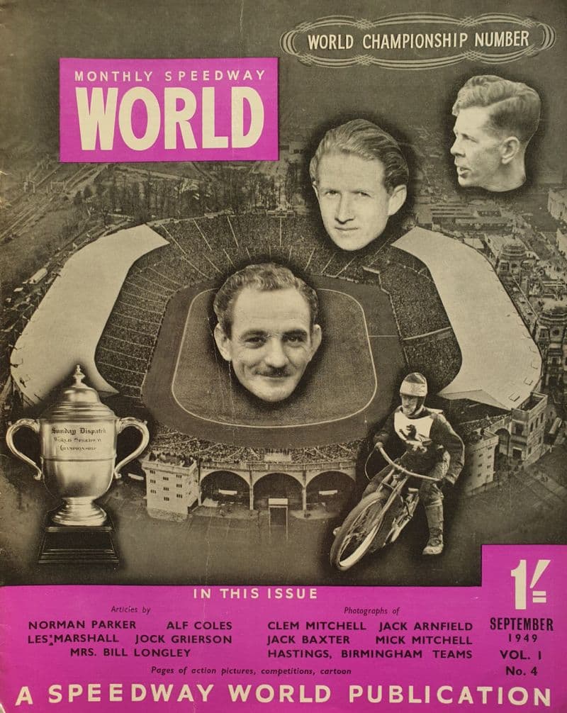 Speedway World Vol 1 No 4 (1949, Sep)