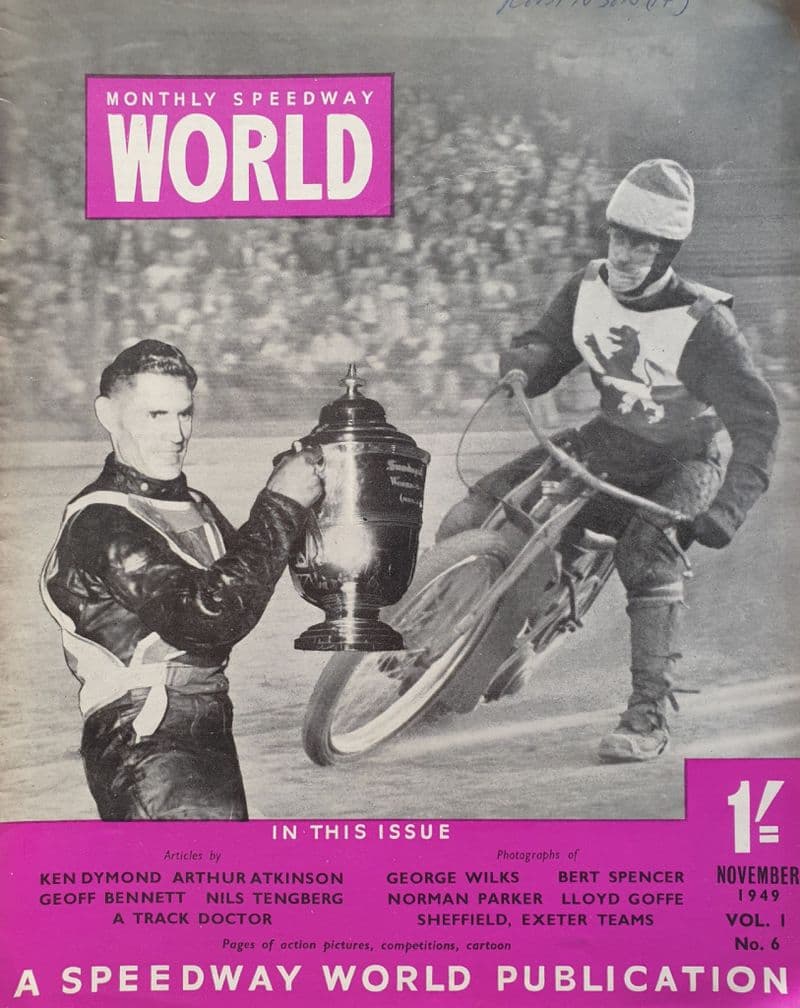 Speedway World Vol 1 No 6 (1949, Nov)