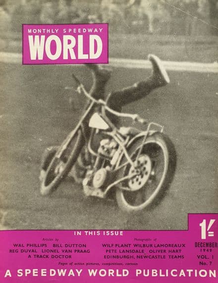 Speedway World Vol 1 No 7 (1949, Dec)