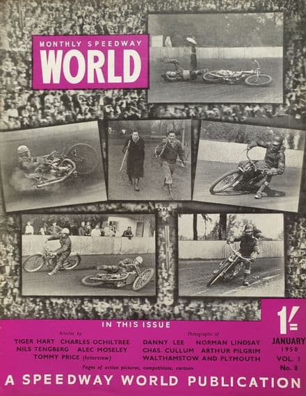 Speedway World Vol 1 No 8 (1950, Jan)