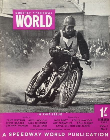 Speedway World Vol 1 No 9 (1950, Feb)
