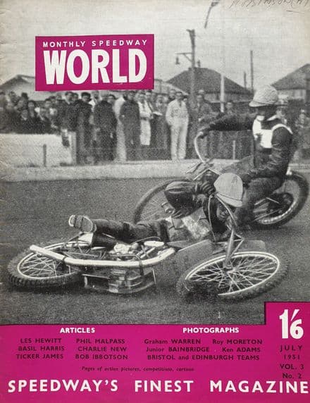 Speedway World Vol 3 No 2 (1951, Jul)