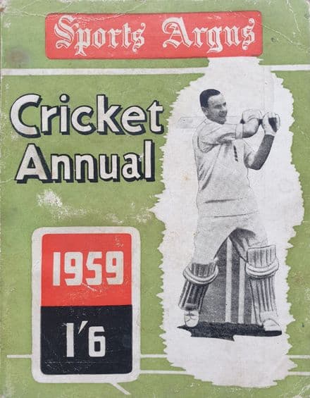 Sports Argus Cricket Annual 1959