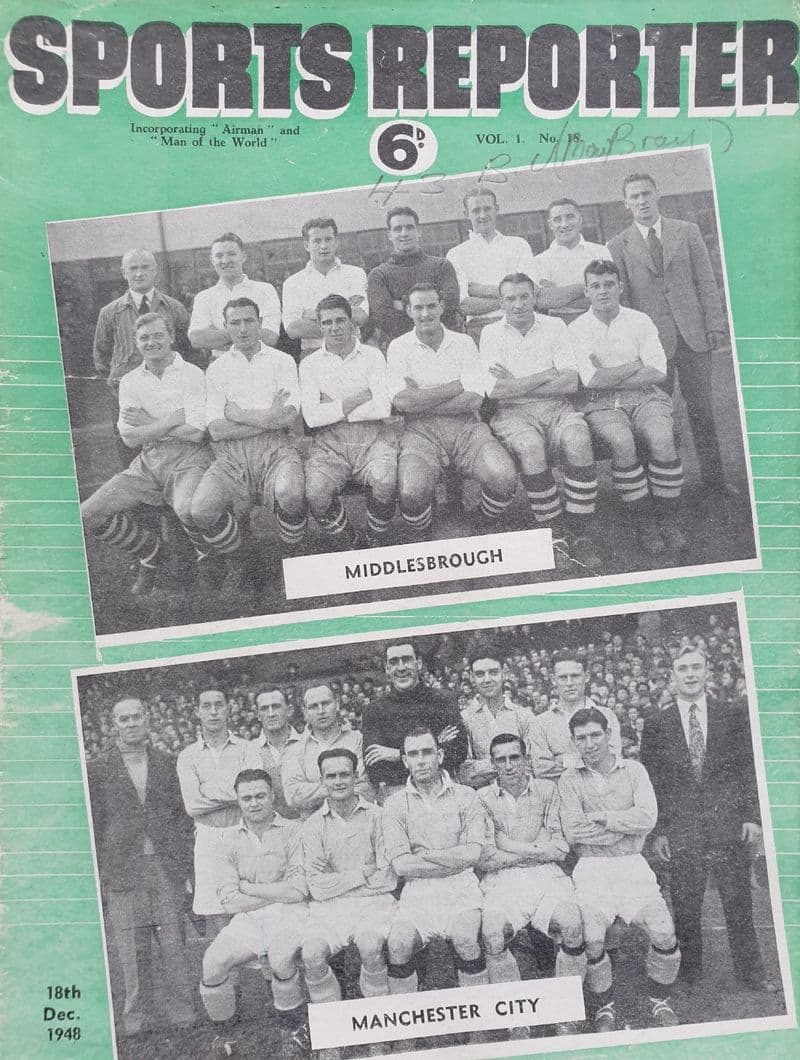 Sports Reporter, Vol 1 No.18 (1948 Dec 18th)