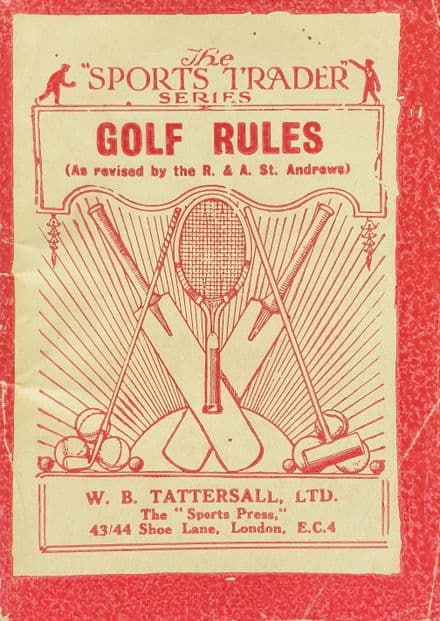Sports Trader Series Golf Rules