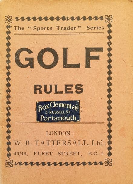 Sports Trader Series Golf Rules (Revised Edition)