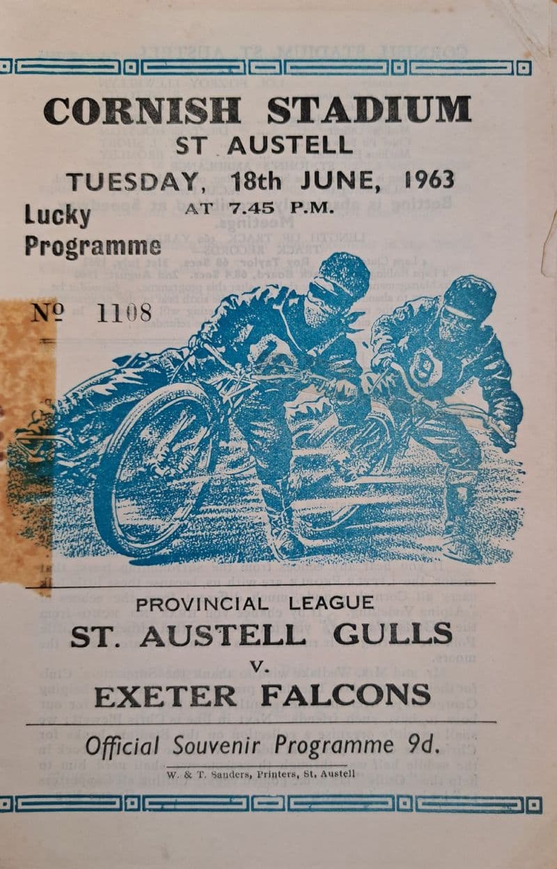 St Austell v Exeter (1963, Jun 18th)