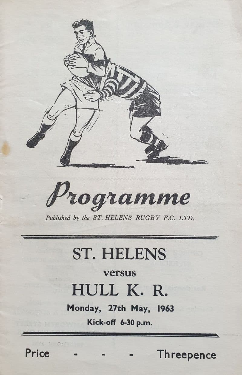 St Helens v Hull KR (1963, May 27th)