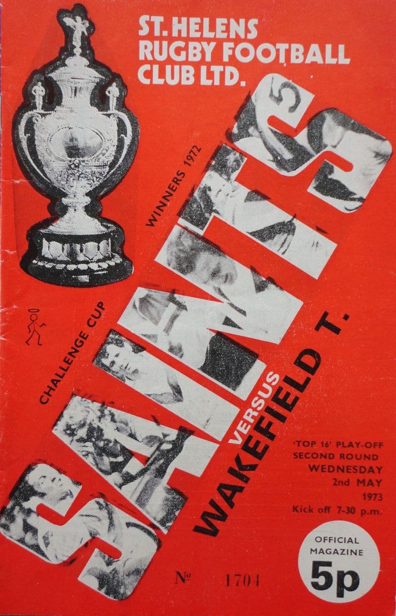 St Helens v Wakefield Trinity (1973, May 2nd)
