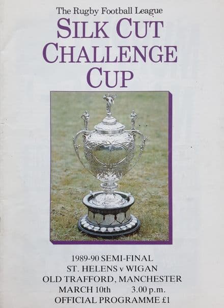 St Helens v Wigan, Challenge Cup SF (1990, Mar 10th)