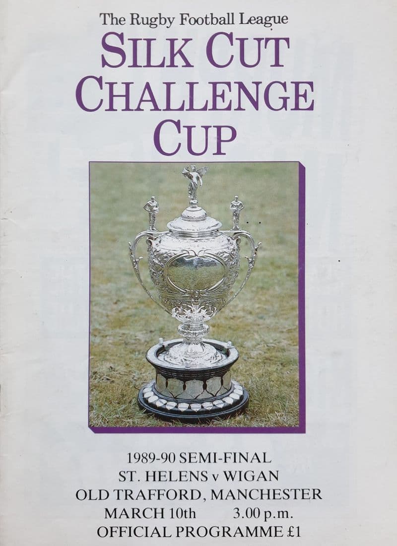 St Helens v Wigan, Challenge Cup SF (1990, Mar 10th)