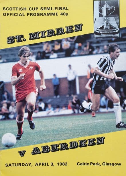 St Mirren v Aberdeen, Scottish Cup SF (1982, Apr 3rd)