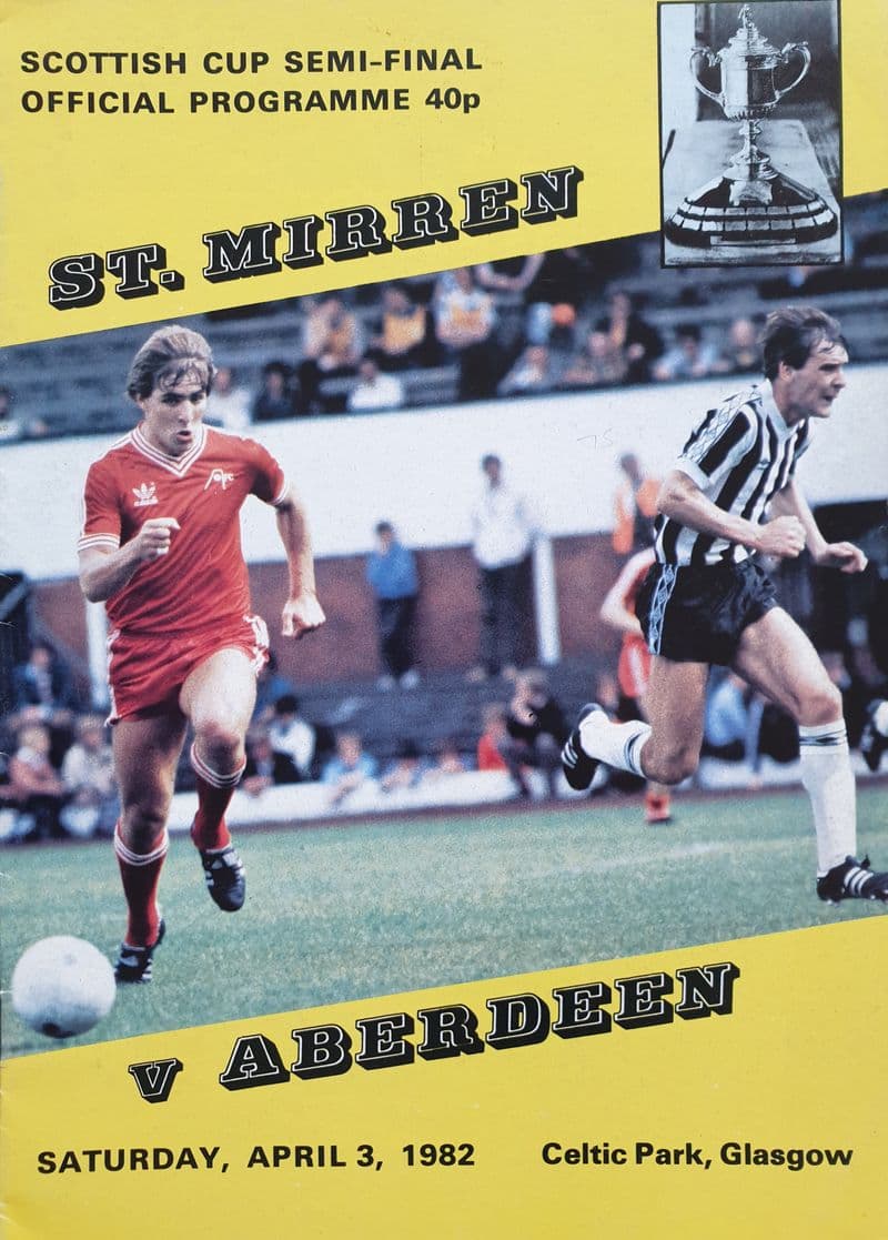 St Mirren v Aberdeen, Scottish Cup SF (1982, Apr 3rd)