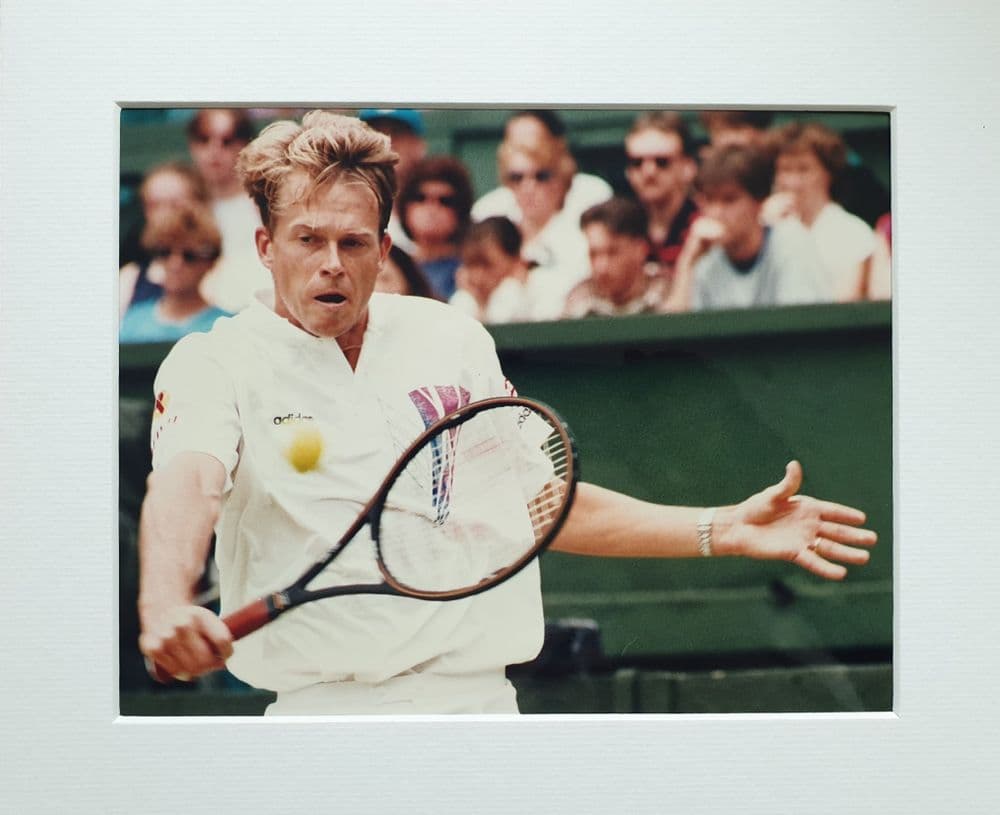 Stefan Edberg Colour Photo Wimbledon