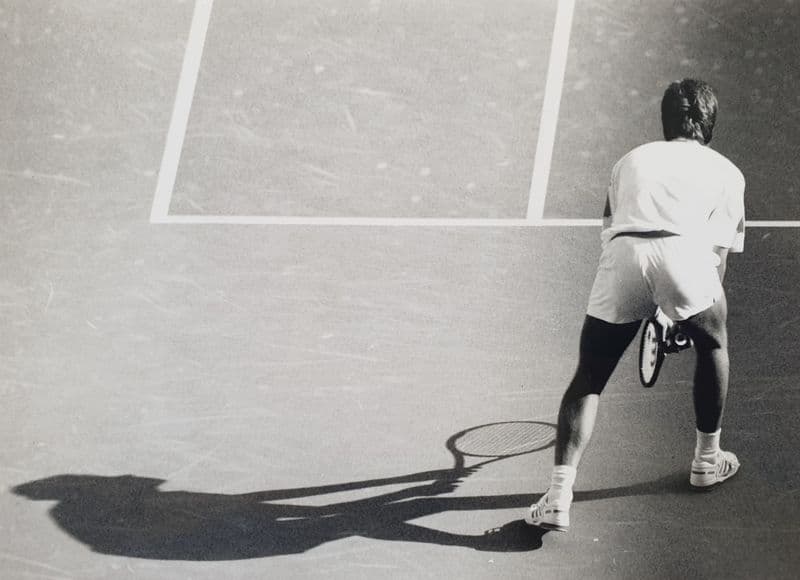Stefan Edberg Press Photo (1991, Australian Open)