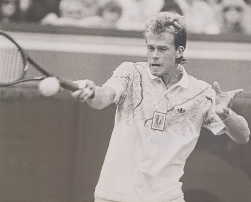 Stefan Edberg Press Photo 