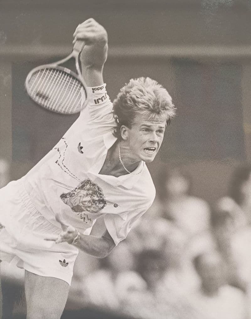Stefan Edberg Press Photo 