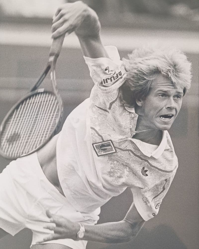 Stefan Edberg Press Photo