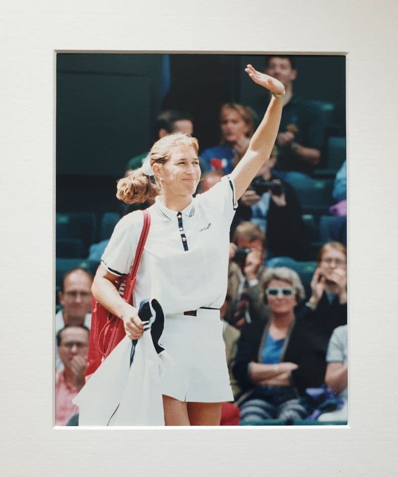Steffi Graf Colour Press Photo (Wimbledon, 1996)