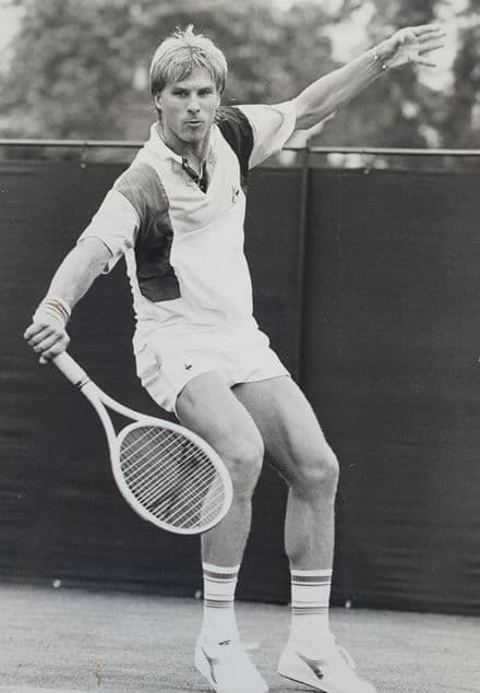 Stephen Shaw Press Photo (Wimbledon, 1986)