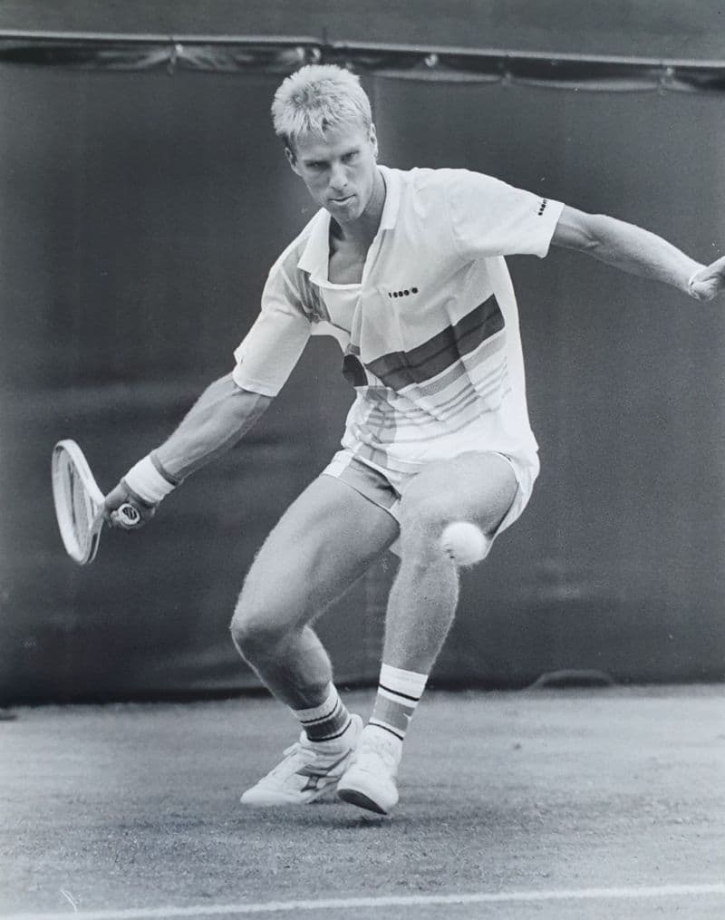 Stephen Shaw Press Photo (Wimbledon, 1987)
