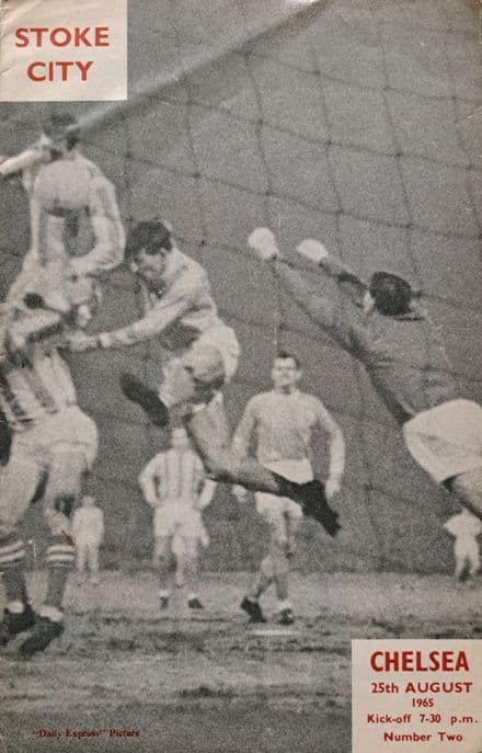 Stoke City v Chelsea, Div 1 (1965, Aug 25th)