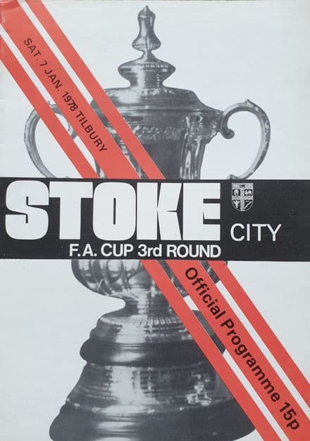 Stoke City v Tilbury, FA Cup 3rd Rnd (1978, Jan 7th)