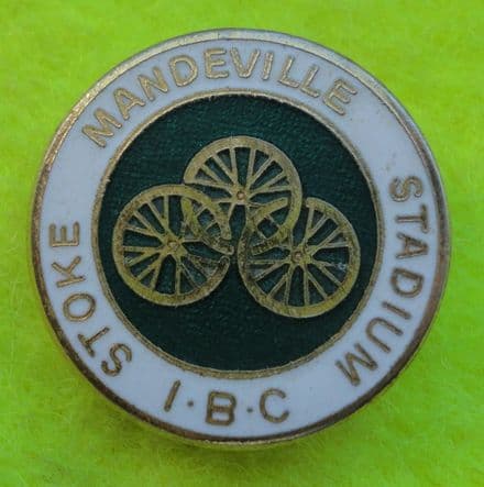 Stoke Mandeville Stadium IBC Enamel Pin Badge