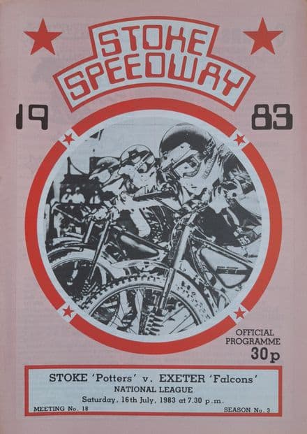 Stoke v Exeter (1983, Jul 16th)