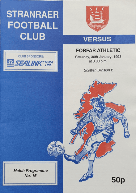 Stranraer v Forfar (1993, Jan 30th)