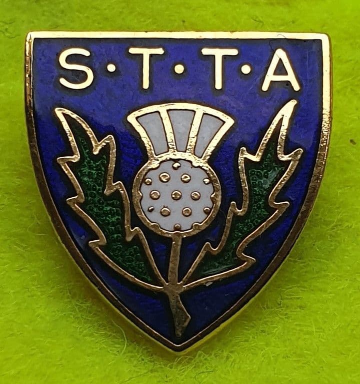 STTA Enamel Pin Badge (Gold)