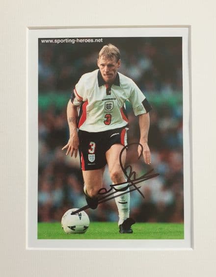 Stuart Pearce Signed Photo