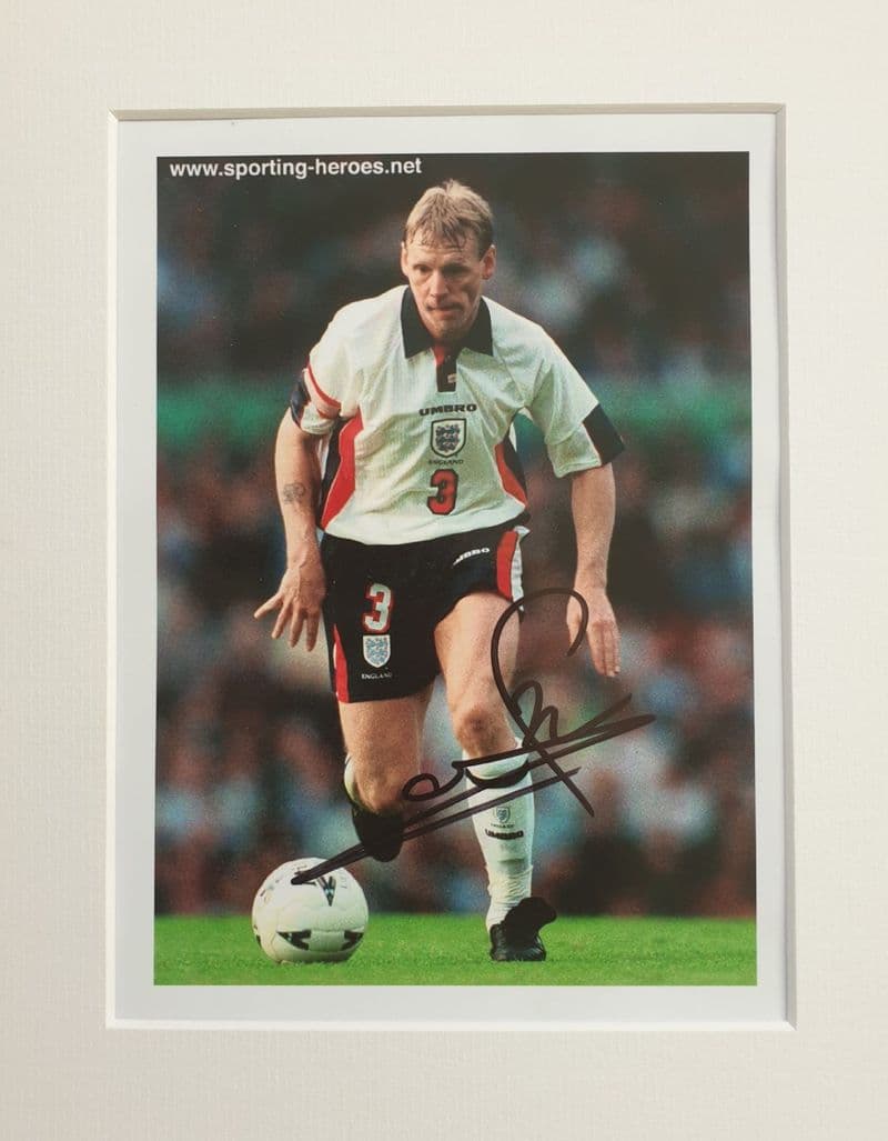 Stuart Pearce Signed Photo