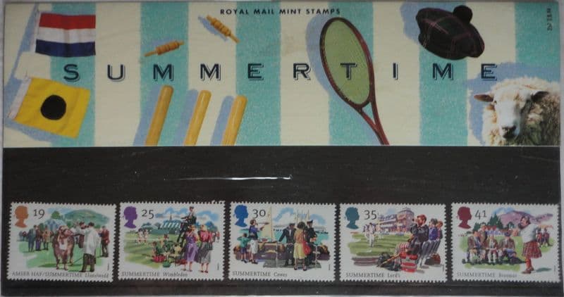 Summertime, Commemorative Stamps Presentation Pack (1994)