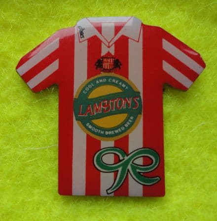 Sunderland Shirt Enamel Pin Badge