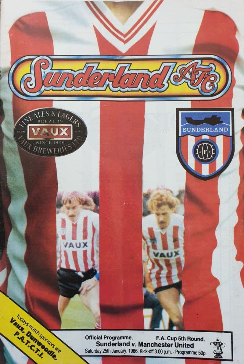Sunderland v Manchester Utd, FA Cup (1986, Jan 25th)