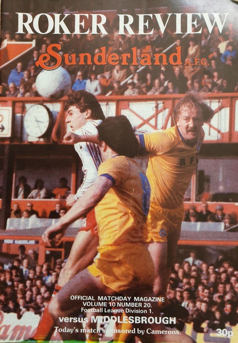 Sunderland v Middlesbrough, Div 2 (1982, Apr 3rd)
